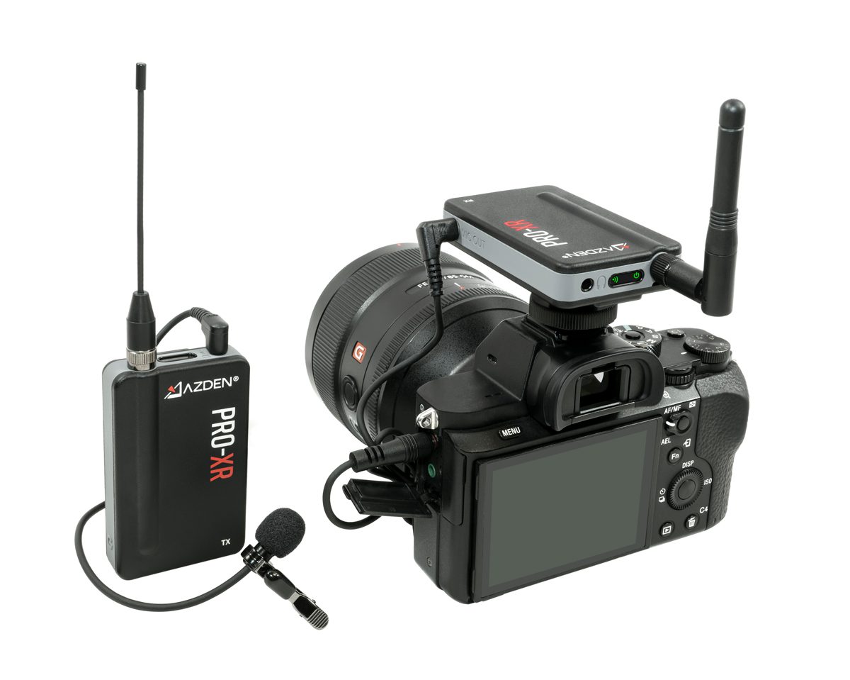 Azden’s New PRO-XR 2.4GHz Wireless Mic Offers Incredibly Reliable Performance
