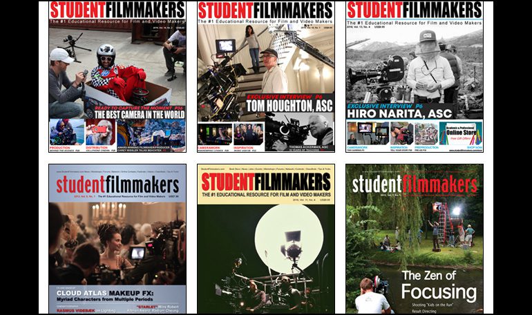 New Collection! 80 Digital Editions of StudentFilmmakers Magazine