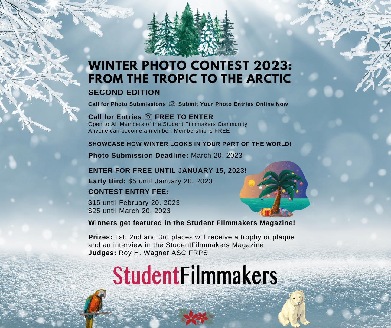 Call For Entries: Winter Photo Contest 2023