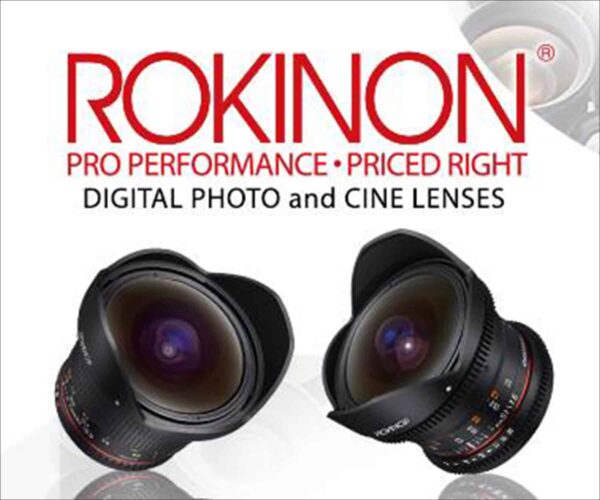 Rokinon Digital and Cine Camera Lenses