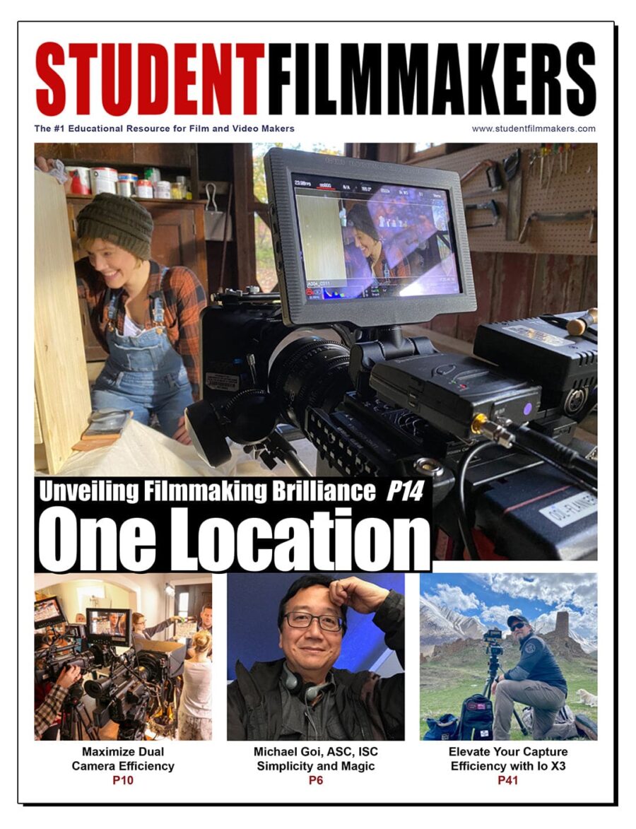 15 Print Magazine Subscription: StudentFilmmakers Magazine, 15 Copies Per Issue / 6 Issues Per Year